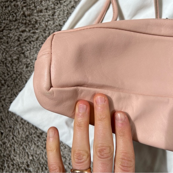 Mansur Gavriel Mini Lambskin Cloud Clutch Bag Color Puff - Picture 8 of 9